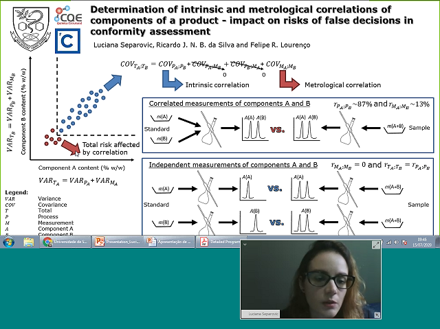 Luciano Separovic's poster presentation